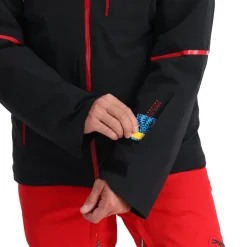 Spyder Mens Vanqysh - BLACK Discount