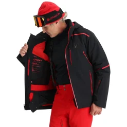Spyder Mens Vanqysh - BLACK Discount