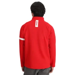 Spyder Mens Wengen Bandit Full Zip - Red SPYDERRED Discount