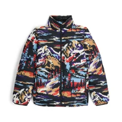 Spyder Mens Windom Down Jacket - Paint By Numbers Purple Flash PAINTBYNUMBERSPURPLEFLASH Hot