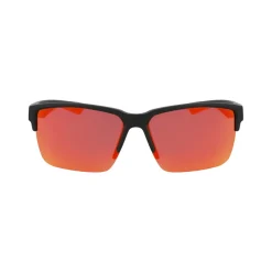 Spyder Modern Semi-Rim Square Sunglasses - BLACK Outlet