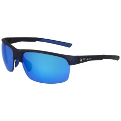 Spyder Semi-Rim Wrap Sunglasses - NAVY Fashion
