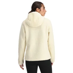 Spyder Womens Cloud Fleece Hoodie - Vanilla Latte VANILLALATTE Shop