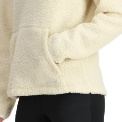 Spyder Womens Cloud Fleece Hoodie - Vanilla Latte VANILLALATTE Shop