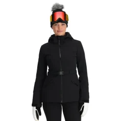 Spyder Womens Glacial Softshell - BLACK Cheap