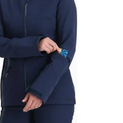 Spyder Womens Glacial Softshell - True Navy TRUENAVY Hot