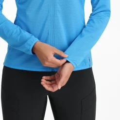 Spyder Womens Gridweb Hoodie - Aether Blue AETHERBLUE Clearance