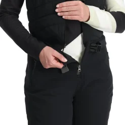 Spyder Womens On Piste Bib - BLACK Store