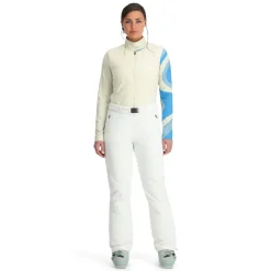 Spyder Womens On Piste Bib - WHITE Sale