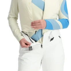 Spyder Womens On Piste Bib - WHITE Sale