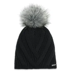 Spyder Womens Royal Pom - BLACK Best