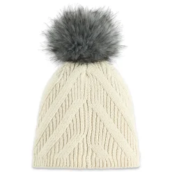 Spyder Womens Royal Pom - Vanilla Latte VANILLALATTE New