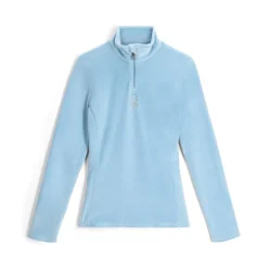 Spyder Womens Shimmer Bug Half Zip - Blue Drift BLUEDRIFT Clearance