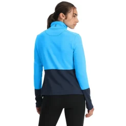 Spyder Womens Speed Fleece Half Zip - Aether Blue AETHERBLUE Flash Sale