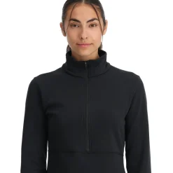 Spyder Womens Speed Fleece Half Zip - BLACK Discount