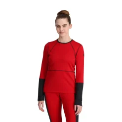 Spyder Womens Stretch Charger Crew - PULSE Clearance
