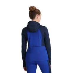 Spyder Womens Stretch Charger Hoodie - Electric Blue ELECTRICBLUE Best