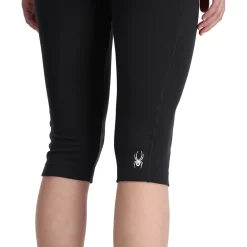 Spyder Womens Stretch Charger 3/4 Pants - BLACK Store