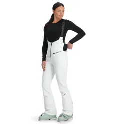 Spyder Womens Strutt Bib - WHITE Clearance