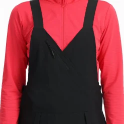 Spyder Womens Terrain Bib - BLACK Best Sale