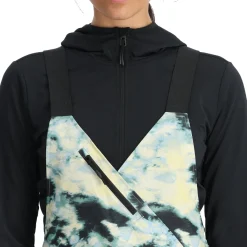 Spyder Womens Terrain Bib - Tie Dye Vanilla Latte TIEDYEVANILLALATTE Cheap