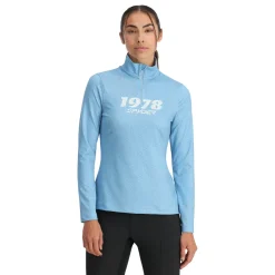 Spyder Womens Vivid Half Zip - Blue Drift BLUEDRIFT Sale