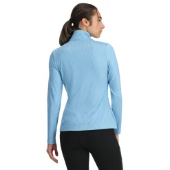 Spyder Womens Vivid Half Zip - Blue Drift BLUEDRIFT Sale