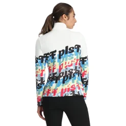 Spyder Womens Vivid Half Zip - WHITE Fashion