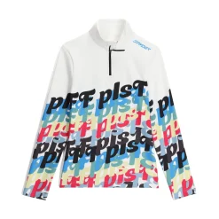 Spyder Womens Vivid Half Zip - WHITE Fashion
